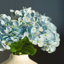 Product Artificial hydrangea flowers, lifelike design, for living room decoration, 34cm, 3 pieces
