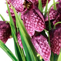Product Fritillaria Purple Checkered Board Flower Artificial Flowers 28cm 6 pcs