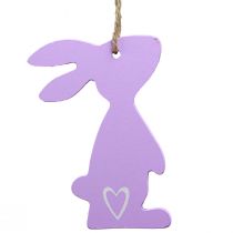 Product Easter bunny decoration hanging decoration Easter decoration pastel 10cm 10pcs