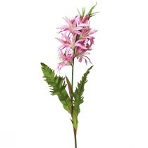 Product Artificial flowers, silk flowers decorative lily pink 97cm