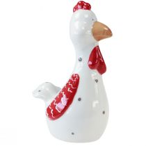 Product Decorative chickens Easter decoration figures ceramic decoration 15cm 3pcs