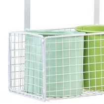 Product Flowerpot Hanging Metal Green Balcony Decoration L22cm H23.5cm