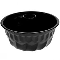 Product Kitchen Decoration Black Cake Pan Gugelhupf Metal Ø23cm
