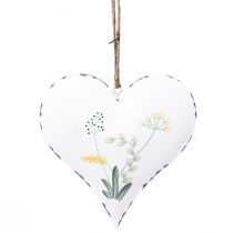 Product Hearts for hanging made of metal country house style 13cm×13cm 4pcs