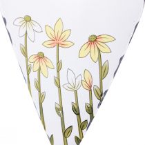 Product Hearts Metal White for Hanging Country Style 14×1.5×20cm 2 pcs