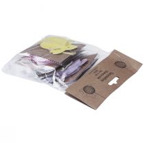 Product Honeycomb Easter bunnies sitting bunnies for hanging 7x4.5x6cm 5pcs