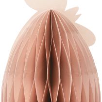 Product Honeycomb figure Easter decoration chicken orange 28.5×15.5×30cm