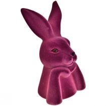 Product Thinking Rabbit Flocked Rabbit Bust Easter 16.5×13×27cm