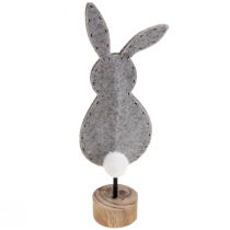 Product Stand table decoration Easter bunny decoration felt gray 50cm