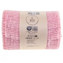 Product Table runner jute table ribbon jute ribbon light pink 15cm 10m