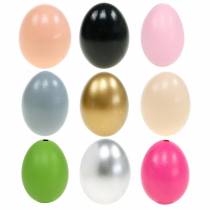 Product Chicken Eggs Blown Eggs Easter Decoration Various Colors Pack of 10