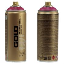 Product Spray Paint Spray Pink Montana Gold Satin Matt 400ml