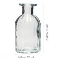 Product Bottle vase glass vase high Ø7.5cm H14cm
