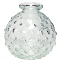 Product Small glass vase ball vase vase clear Ø8.5cm H8cm