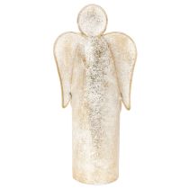 Product Candle holder angel figurine gold festive decoration 27cm