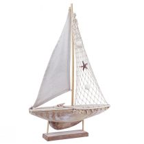 Product Sailing ship decoration sailboat maritime decoration 31.5×5.5×48cm