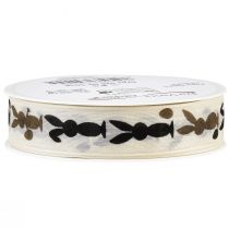 Product Gift ribbon Easter ribbon with wire 25mm 18m