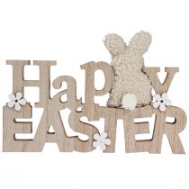 Product Easter decoration “Happy Easter” wooden Easter decoration for shelf 24cm