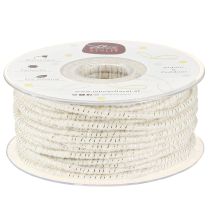 Product Wick thread Glamour White/Silver with wire 33m