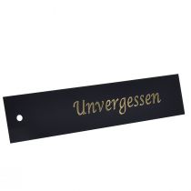 Product Pendant Unforgettable Mourning Black Gold 20x4.5cm 12pcs