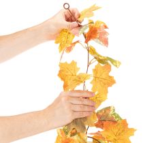 Product Artificial maple garland, autumn decoration, 165cm