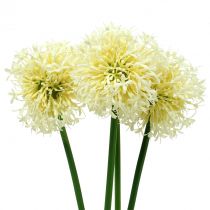 Ornamental onion Allium artificial white 51cm 4pcs