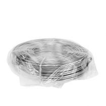 Product Aluminum wire 3mm 1kg silver - Flexible craft wire for floristry, model making and decoration ideas