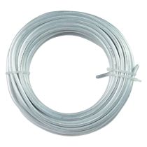 Product Aluminum wire aluminum wire 5mm jewelry wire white-silver matt 500g