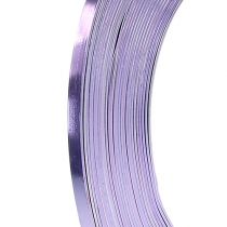 Aluminum flat wire lavender 5mm 10m