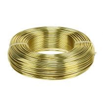 Aluminum wire Ø2mm 500g 60m gold