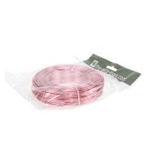 Product Aluminum wire Ø2mm 500g 60m in pink - Flexible, versatile for floristry, DIY and decoration
