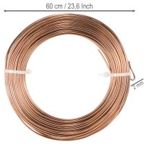 Product Aluminum wire 2mm for floristry and crafts 60m 500g