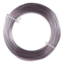 Aluminum wire Ø2mm pink decorative wire round 480g