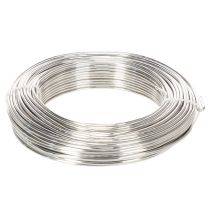 Product Aluminum wire, silver, 3mm, craft wire for creative projects, 1kg