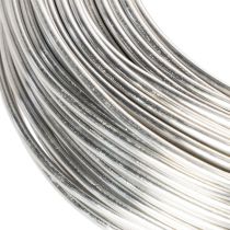 Product Aluminum wire, silver, 3mm, craft wire for creative projects, 1kg
