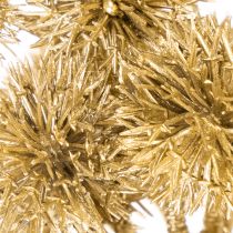 Product Artificial Amber Fruit Branch, Gold Decoration, 26cm Bundle of 6