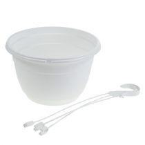 Product Flower basket 25cm white