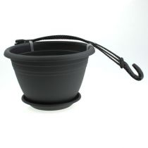 Product Hanging basket Galicia Ø30cm anthracite