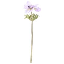 Product Anemone artificial flowers windflowers in lilac L34cm 4pcs