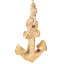 Product Anchor Décor for Hanging Natural Wood 7cm×10cm 6pcs