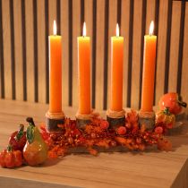Product Artificial Fruit Set Apple Pear Decorative Item Autumn 12cm 3pcs