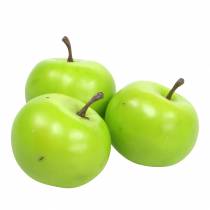 Mini apple artificial green Ø4cm 24pcs
