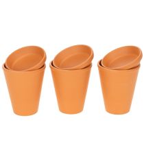 Product Aquasafe water reservoir with insect drinking trough for garden, balcony, terrace, 12cm, 3 pieces