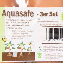 Product Aquasafe water reservoir with insect drinking trough for garden, balcony, terrace, 12cm, 3 pieces