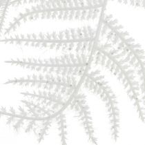 Product Asparagus artificial asparagus fern white glitter winter decoration 105cm