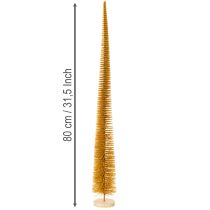 Product Decorative slim Christmas tree, tall Christmas tree decoration, 80cm