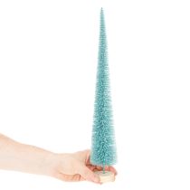 Product Artificial Christmas tree, slim, with wooden base, 40cm