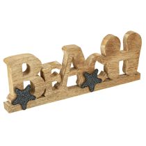 Product Stand lettering “Beach” maritime decoration wood 35×12cm