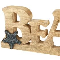 Product Stand lettering “Beach” maritime decoration wood 35×12cm