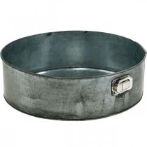 Product Planter, decorative baking pan, springform pan for planting, metal decoration Ø24cm H7.5cm